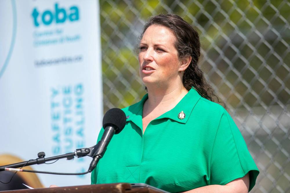 MIKAELA MACKENZIE / FREE PRESS FILES
Tuxedo NDP MLA Carla Compton also claimed the full $4,400 for security and protective services.