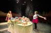 MIKAELA MACKENZIE / FREE PRESS
                                Rhea Rodych-Rasidescu (left) and Sarah Flynn preview Gather, which opens MTYP’s season in the new Richardson Studio Theatre.