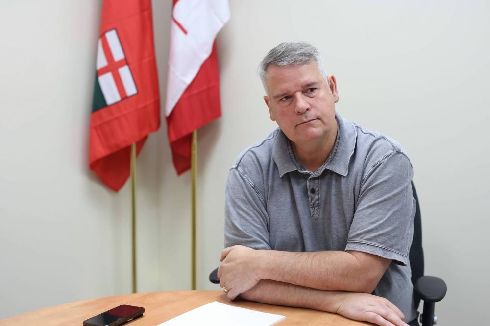 TIM SMITH / THE BRANDON SUN FILES
Brandon West MLA Wayne Balcaen
