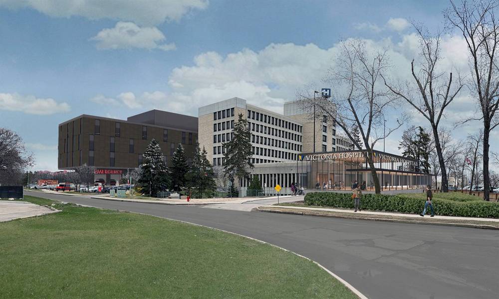 SUPPLIED
A rendering of the proposed Victoria Hospital emergency department