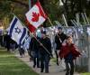 JOHN WOODS / FREE PRESS
                                People gathered at Asper Jewish Community Centre to walk and commemorate the second anniversary of the Oct 7, 2023 Hamas attack Sunday, October 5, 2025. Reporter: maggie