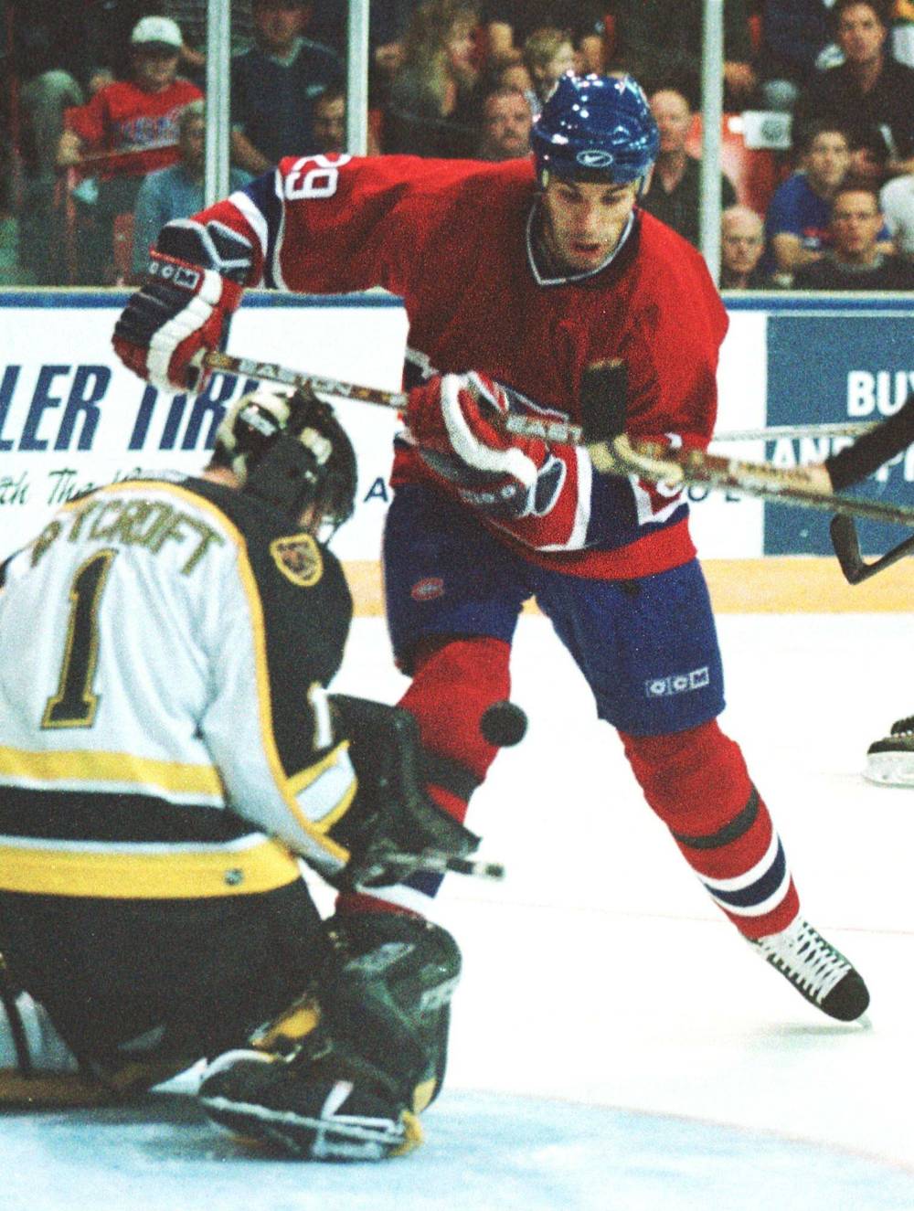 Tim Krochak / Canadian Press files
Gino Odjick, seen here in 2001 during his stint with the Montreal Canadiens, spent the bulk of his NHL career with the Vancouver Canucks.
