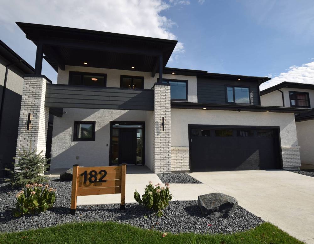 Just one year old, this 2,101 sq. ft. two-storey home features luxurious finishes throughout.