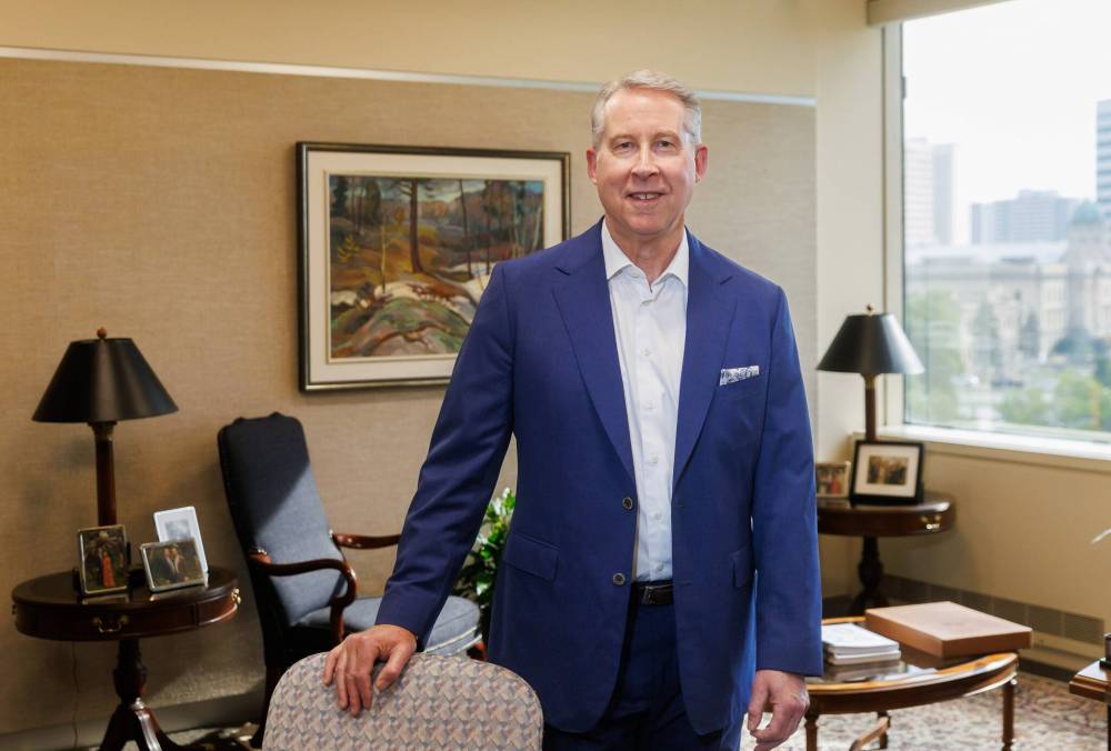 MIKE DEAL / FREE PRESS FILES
CHAR chairman Paul Mahon, a former CEO of Canada Life, said in the release. Mahon and his wife, Anne Mahon, are investing $2 million in CHAR through the Mahon Family Foundation.