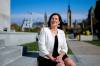 Minister of Northern and Arctic Affairs and Minister Responsible for the Canadian Northern Economic Development Agency Rebecca Chartrand near Parliament Hill in Ottawa. (Spencer Colby / Winnipeg Free Press)