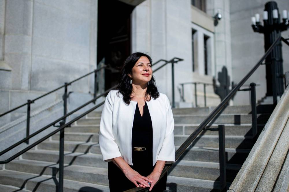 Minister of Northern and Arctic Affairs and Minister Responsible for the Canadian Northern Economic Development Agency Rebecca Chartrand. (Spencer Colby / Winnipeg Free Press)