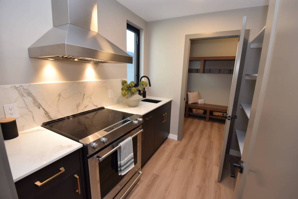 Todd Lewys / Free Press
The walk-through pantry includes a well-appointed spice kitchen.
