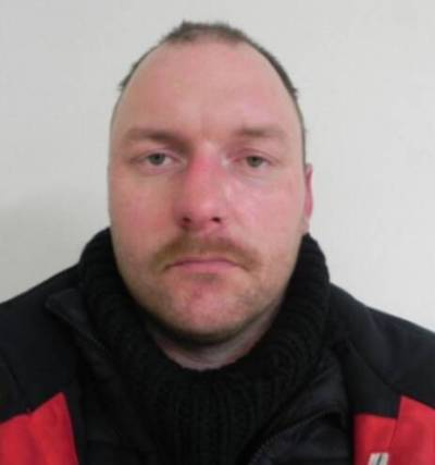 SUPPLIED
                                An arrest warrant has been issued for Riley Champagne, 36, of Gillam.