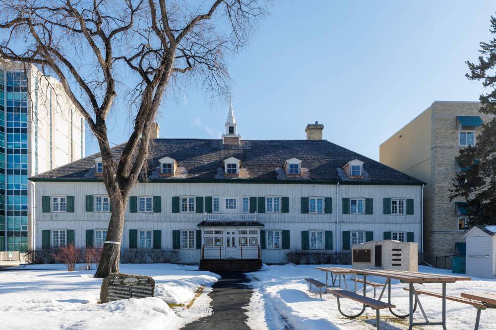 MIKE DEAL / FREE PRESS FILES
Le Musée de Saint-Boniface Museum at 494 Tache Avenue needs $6 million in repairs.