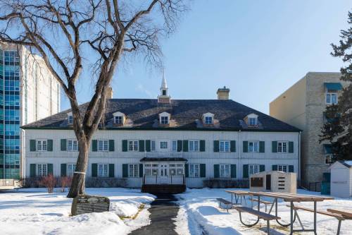 MIKE DEAL / FREE PRESS FILES
                                Le Musée de Saint-Boniface Museum at 494 Tache Avenue needs $6 million in repairs.