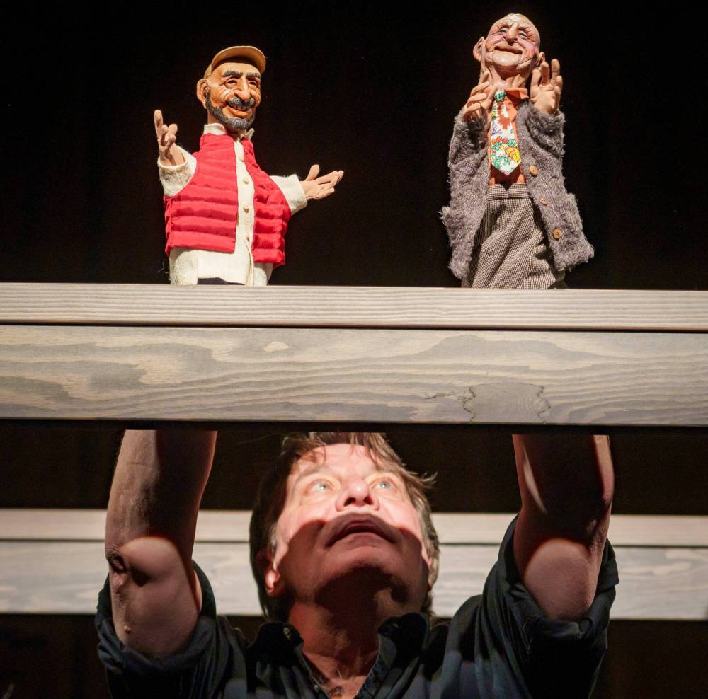 IAN JACKSON PHOTO
Marionette artist Ronnie Burkett brings a cast of complex characters to life in Wonderful Joe.