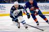 Angelina Katsanis / THE ASSOCIATED PRESS
                                Winnipeg Jets centre Jonathan Toews (left) picked up his first point since April 2023 during Monday’s road win over the New York Islanders. Toews is already making an impact in the face-off circle, currently sitting at a 62.3 per cent win rate in the early season.