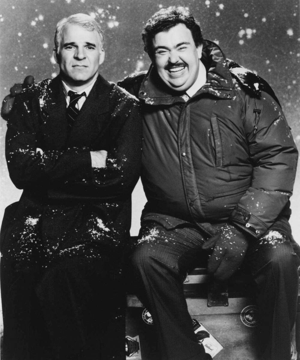 Handout
Steve Martin (left) and Candy in a promotional still for 1987’s Planes, Trains and Automobiles.