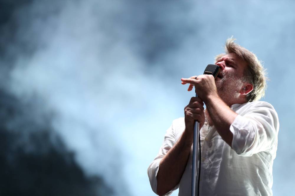 Chris Walker / Chicago Tribune
In this 2016 photo, James Murphy of LCD Soundsystem performs at Lollapalooza in Chicago’s Grant Park.
