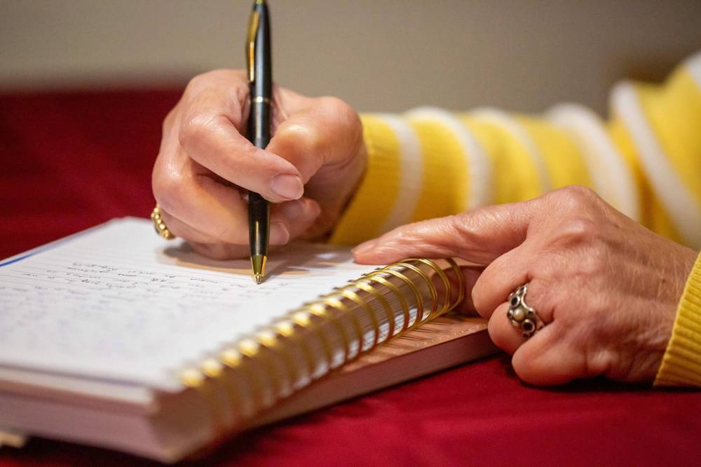 BROOK JONES/FREE PRESS
For the better part of her life, no matter where Judy Goodman was or what she was doing, she has methodically filled journals.
