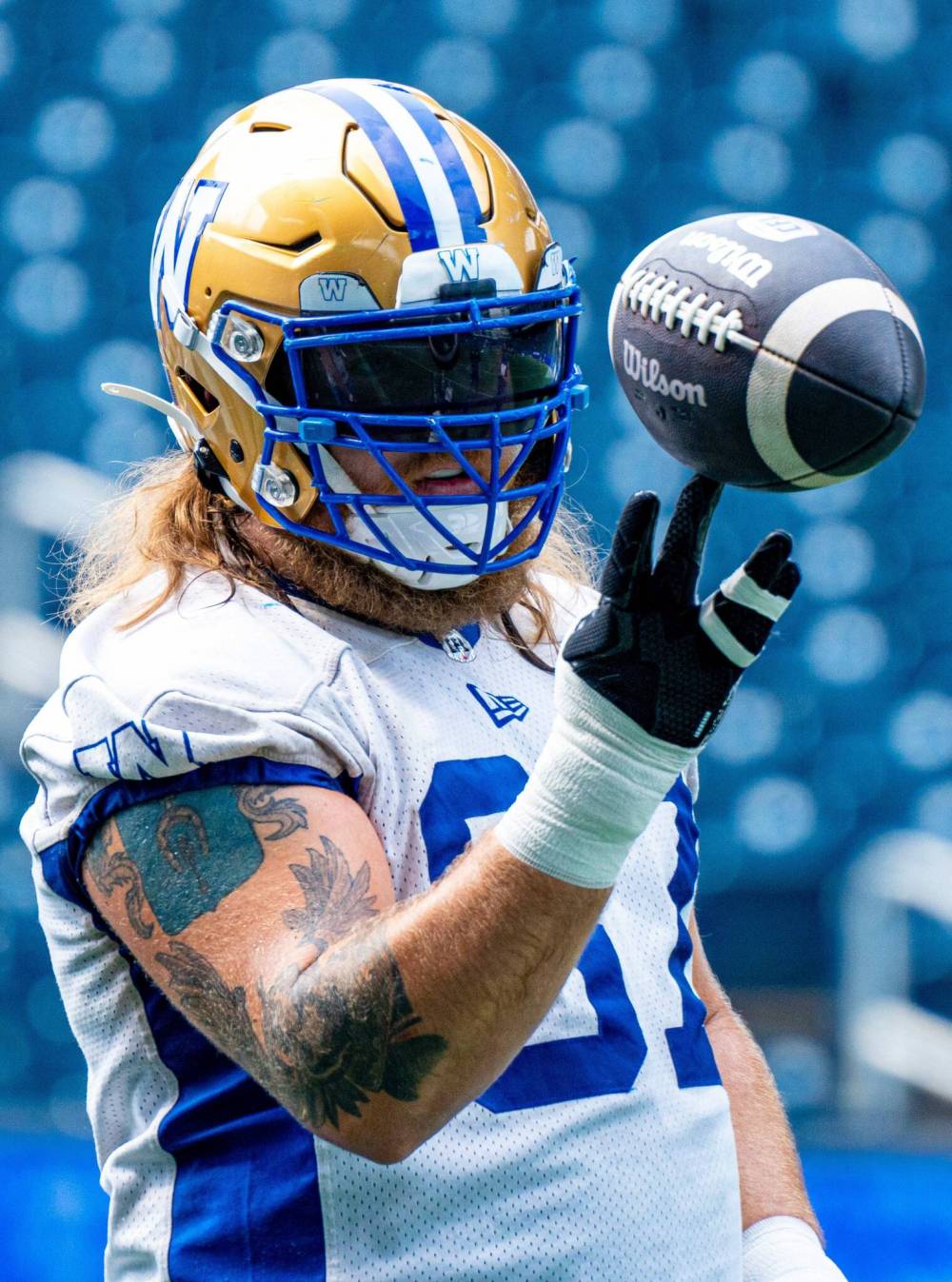 NIC ADAM / FREE PRESS files
Bombers centre Chris Kolankowski is well-known for playing pranks on his teammates.