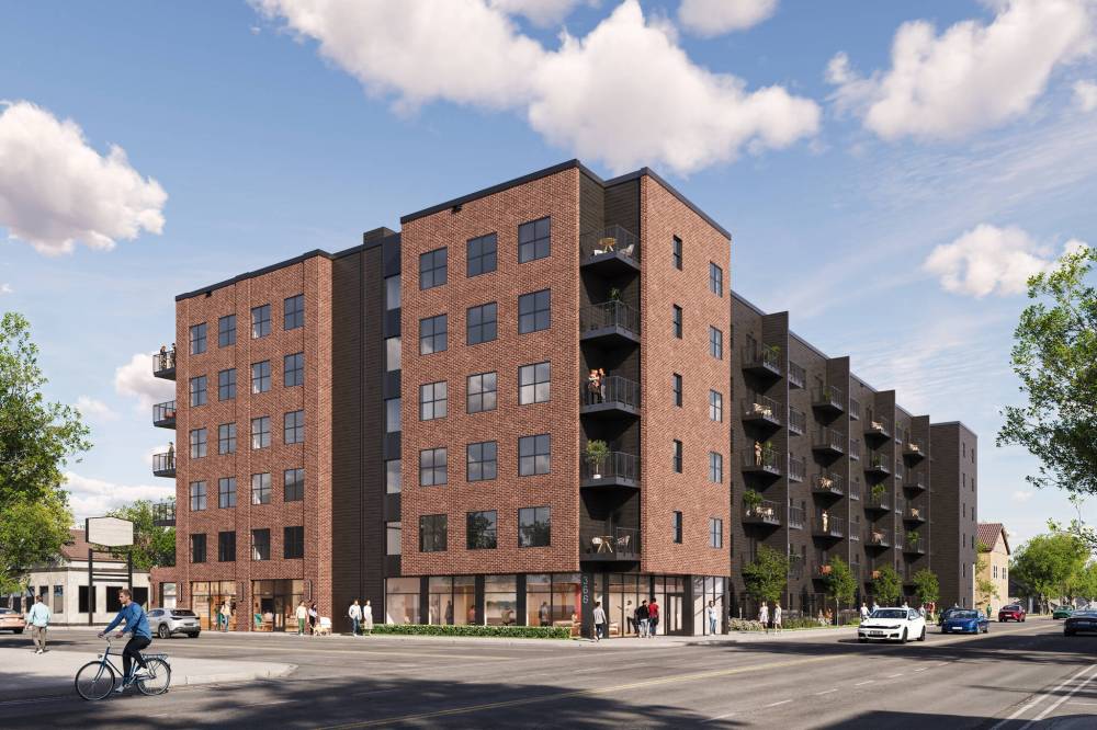 SUPPLIED
Freedhome Developments Ltd., in collaboration with OCN, is building La Cour, a six-storey, 127-unit, mixed-income community at 366 Marion St. It is expected to be completed in September.