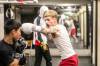 MIKAELA MACKENZIE / FREE PRESS
                                Jerzy Gallinger is confident in his chances to punch his ticket to the boxing nationals in Winnipeg next month. The 17-year-old will be competing in the 18-plus ranks this weekend at the provincial championships.
