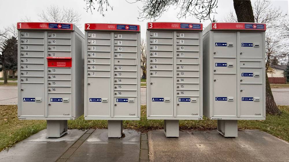 Brent Bellamy
Canada Post has an opportunity to improve on the plain boxes of community mailbox installation