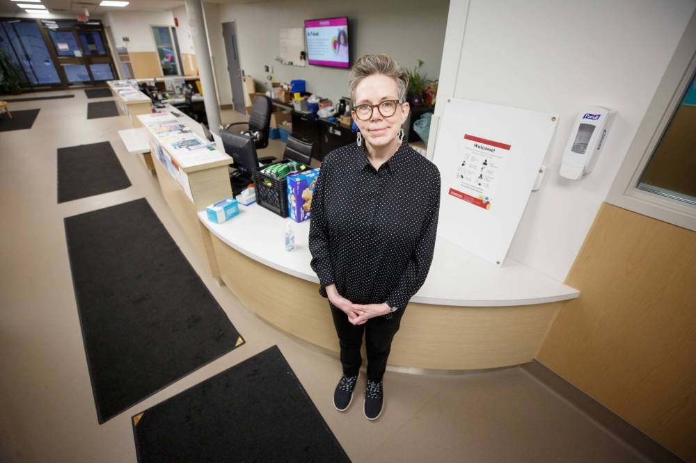 MIKE DEAL / FREE PRESS FILES
Kim Bailey, director of prevention, testing and wellness at Nine Circles Community Health Centre