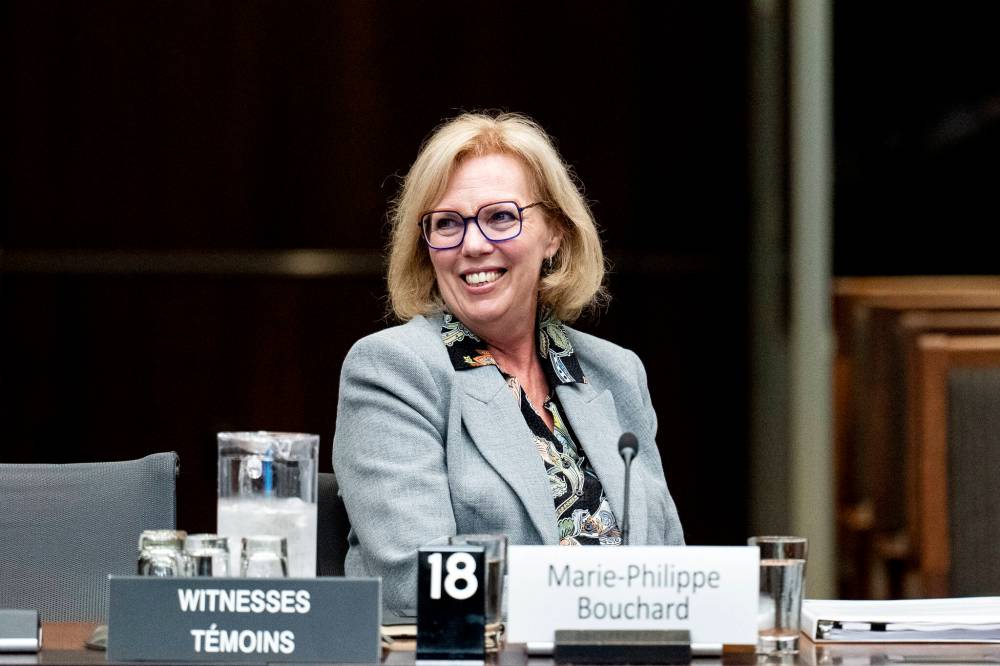 Spencer Colby / The Canadian Press
Canadian Broadcasting Corporation president and CEO Marie-Philippe Bouchard