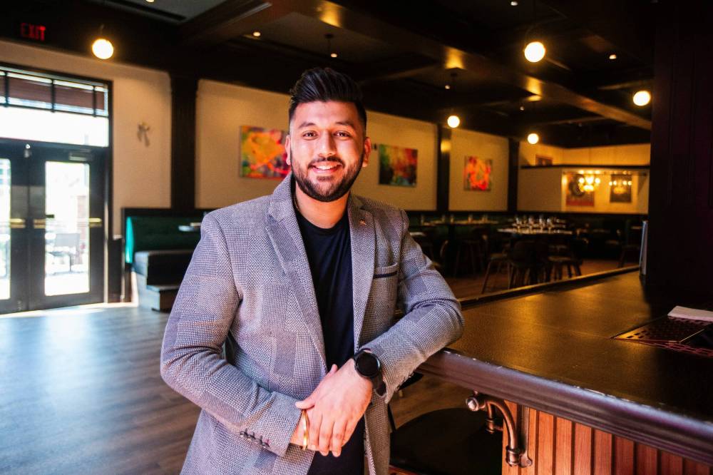 MIKAELA MACKENZIE / FREE PRESS FILES
                                Amit Saini, co-owner of Boujee Restaurant & Bar, previously said the location was ‘perfect.’