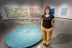MIKE DEAL / FREE PRESS
                                For Riva Symko, curator at WAG-Qaumajuq, Canadians’ response to U.S. tariffs — eschewing U.S. travel — inspired the exhibit Staycation; The Art of Being Here.