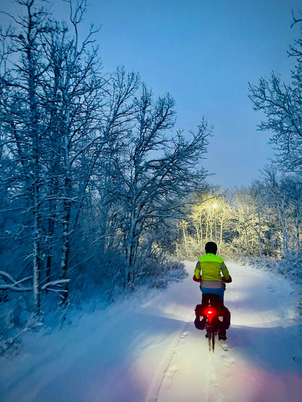 SUPPLIED
Wiens found winter cycling people were passionate, fanatical and bent on getting more people on bikes in winter.
