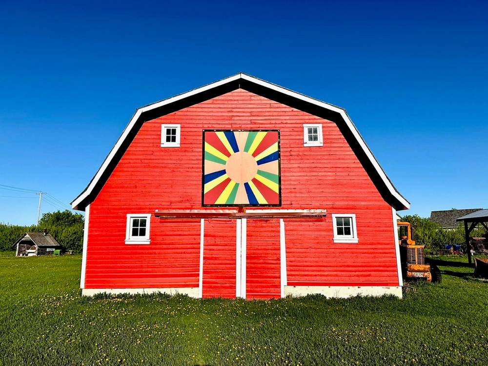 Gord Mackintosh / Free Press
Bask in some barn beauty at Arborg’s Heritage Museum.