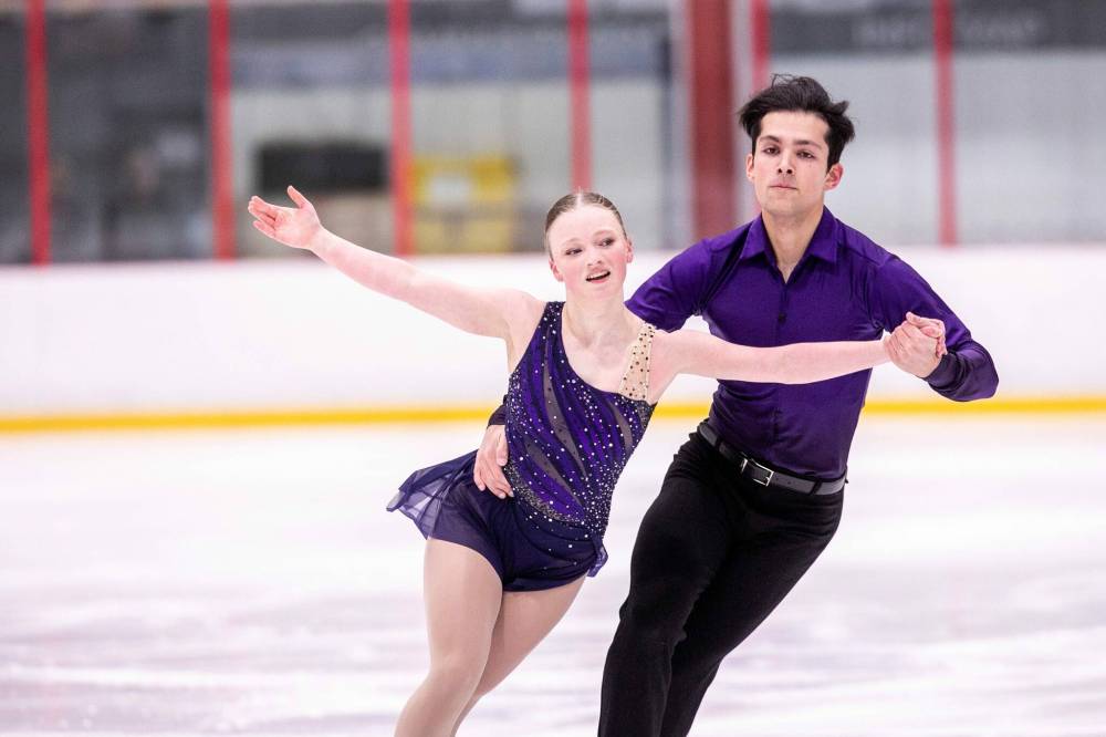MIKAELA MACKENZIE / FREE PRESS FILES
                                Winnipeg figure skating pair Ava Kemp and Yohnatan Elizarov are currently the top-ranked junior pair in the world, winning back-to-back gold medals in Latvia and Turkey this season.