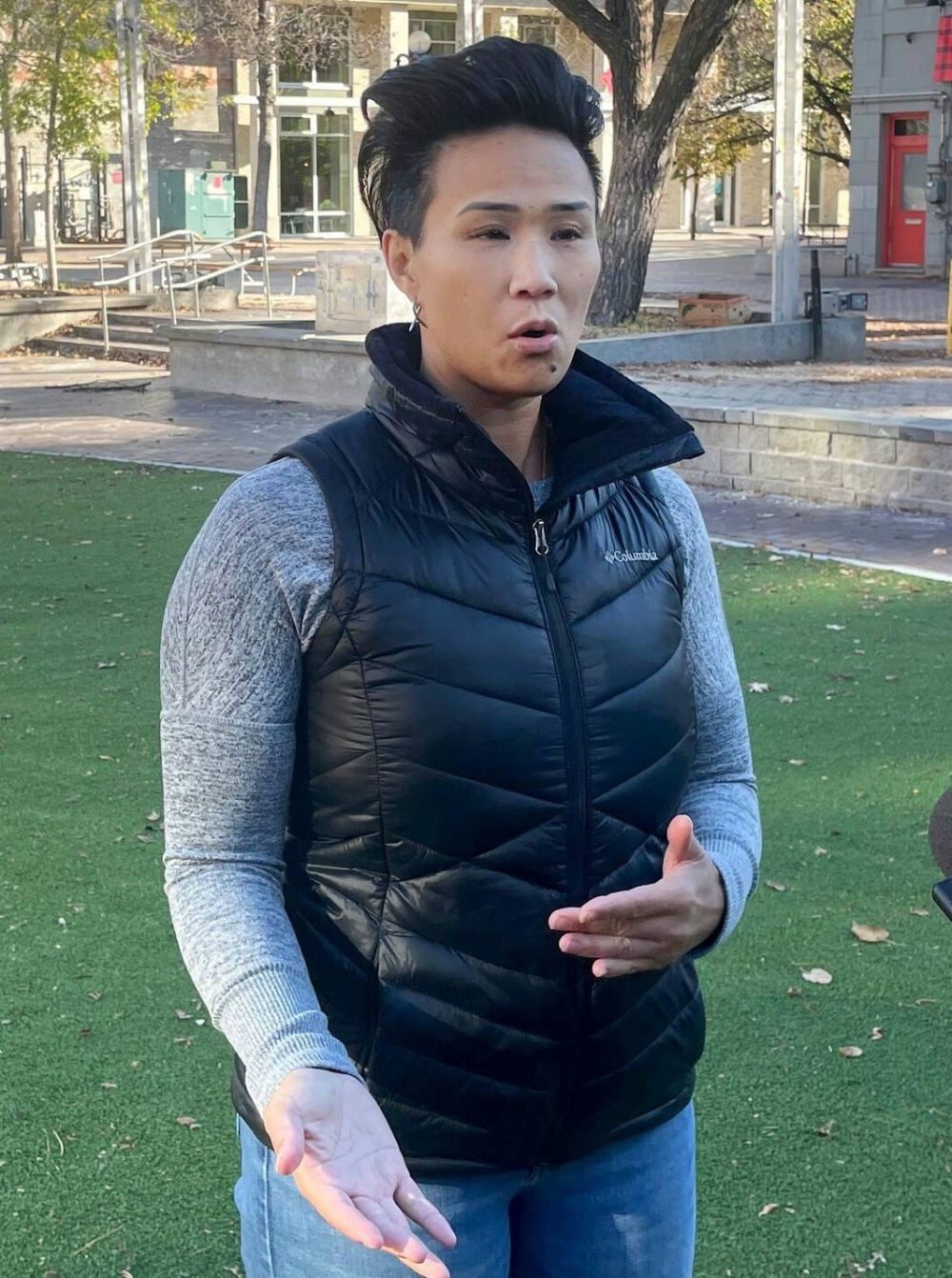 RUTH BONNEVILLE / FREE PRESS FILES
                                Councillor Vivian Santos (Point Douglas).