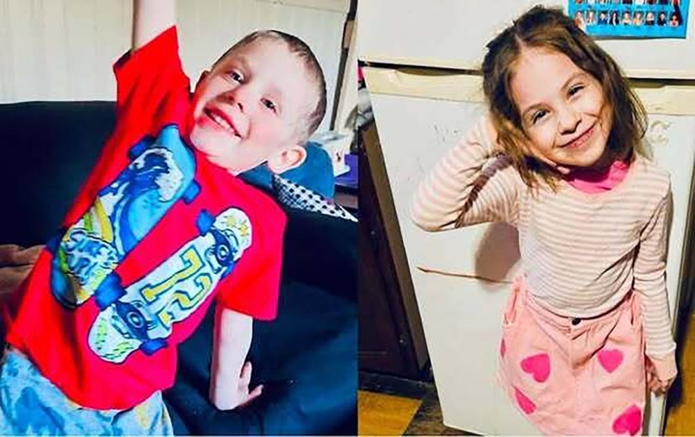 Four-year-old Jack Sullivan, left, and six-year-old Lilly Sullivan, right, seen in this handout photo, went missing in the community of Lansdowne Station, N.S., on May 2, 2025. THE CANADIAN PRESS/Handout - Nova Scotia Ground Search and Rescue Association (Mandatory Credit)