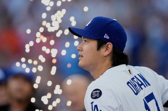 Los Angeles Dodgers' Shohei Ohtani (Brynn Anderson / The Associated Press)