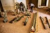 FILE.- Sudanese army officers inspect a recently discovered weapons storage site belonging to the paramilitary Rapid Support Forces (RSF) in Khartoum, Sudan, Saturday, May 3, 2025. (AP Photo,File)