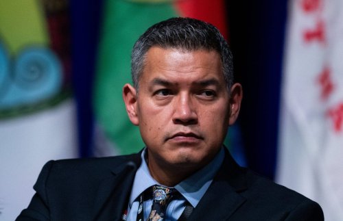 Assembly of First Nations (AFN) Prince Edward Island Regional Chief Wendell LaBobe looks on during the AFN Special Chiefs Assembly in Ottawa on Wednesday, Dec. 4, 2024. THE CANADIAN PRESS/Spencer Colby
