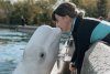 Kristy Burgess is shown in this undated handout photo, kissing a beluga whale at Marineland in Niagara Falls, Ont. THE CANADIAN PRESS/Handout — Kristy Burgess (Mandatory Credit)