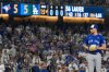 Toronto Blue Jays pitcher Eric Lauer prepares to throw during the 15th inning in Game 3 of baseball's World Series against the Dodgers on Oct. 27, 2025, in Los Angeles. (AP Photo/Ashley Landis)