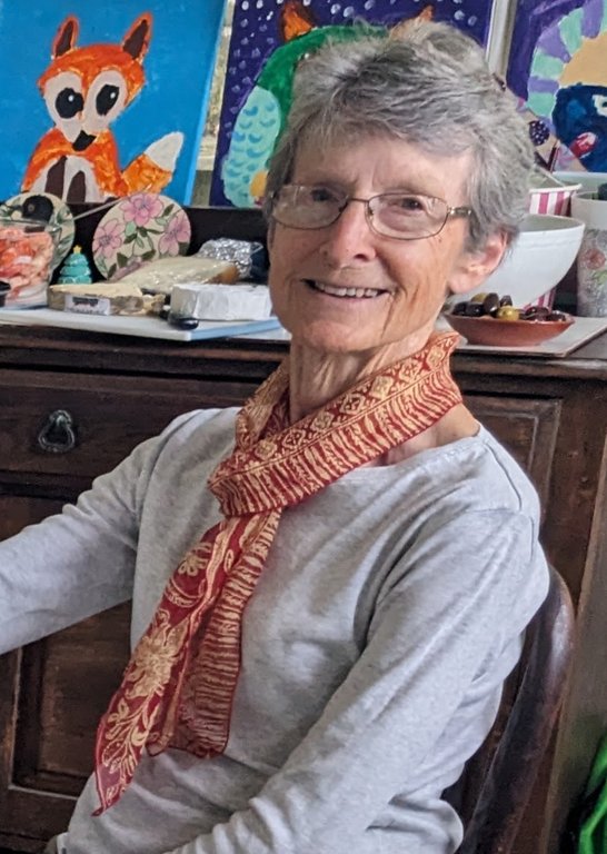 This undated photo provided by Katherine Rees Thursday, Oct. 30, 2025, shows her mother, Suzanne Rees, posing for a photograph in Australia. (Katherine Rees via AP)