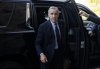 Prime Minister Mark Carney arrives on Parliament hill for a cabinet meeting on Thursday, Oct. 9, 2025. THE CANADIAN PRESS/Adrian Wyld