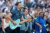 Recording artist Brad Paisley perform the national anthem prior to Game 3 of baseball's World Series between the Toronto Blue Jays and the Los Angeles Dodgers, Monday, Oct. 27, 2025, in Los Angeles. (AP Photo/Ashley Landis)