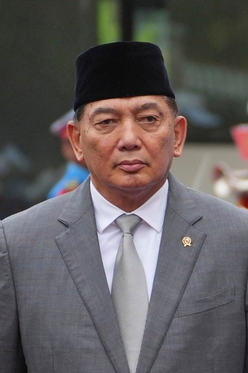 FILE - Indonesian Defense Minister Sjafrie Sjamsoeddin walks during a welcoming ceremony in Jakarta, Indonesia, Jan. 7, 2025. (AP Photo/Achmad Ibrahim, file)