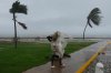A man walks in Kingston, Jamaica, as Hurricane Melissa approaches, Tuesday, Oct. 28, 2025. (AP Photo/Matias Delacroix)