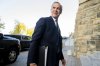 Prime Minister Mark Carney arrives on Parliament Hill ahead of a cabinet meeting in Ottawa on Tuesday, Oct. 21, 2025. THE CANADIAN PRESS/Spencer Colby
