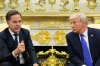 President Donald Trump meets with NATO Secretary General Mark Rutte in the Oval Office of the White House, Wednesday, Oct. 22, 2025, in Washington. (AP Photo/Alex Brandon)