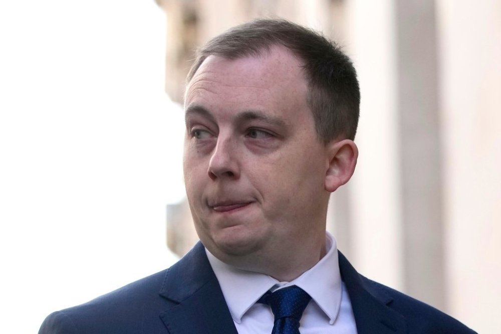 FILE -Christopher Berry arrives at the Central Criminal Court, in London, May 10, 2024. (AP Photo/Kin Cheung, File)