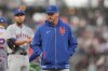 FILE - New York Mets pitching coach Jeremy Hefner walks back to the dugout during a baseball game against the San Francisco Giants in San Francisco, Monday, April 22, 2024. (AP Photo/Jeff Chiu, File)