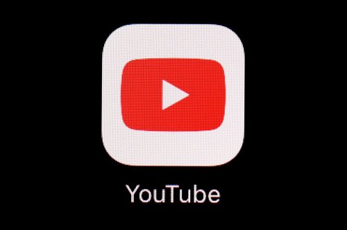 FILE - The YouTube app is displayed on an iPad in Baltimore on March 20, 2018. (AP Photo/Patrick Semansky, File)