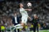 FILE - Real Madrid's Dani Carvajal receives the ball during the La Liga soccer match between Real Madrid and Villareal in Madrid, Spain, on Oct. 5, 2024. (AP Photo/Bernat Armangue, File)