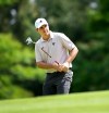 Canadian Aaron Cockerill watches his putt on the 12th hole during round one of the Canadian Open at St. George's Golf and Country Club in Toronto on Thursday, June 9, 2022. THE CANADIAN PRESS/Nathan Denette
