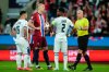 Norway's Erling Braut Haaland holds the ball prior to a penalty kick, during the World Cup qualifying soccer match between Norway and Israel in Oslo, Saturday, Oct. 11, 2025. (Jonas Been Henriksen/NTB Scanpix via AP)